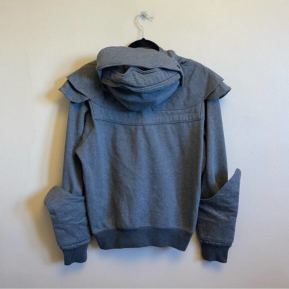 The Knight Hoodie M in Shining Armor sweater hoodie helmet gray - Picture 6 of 9